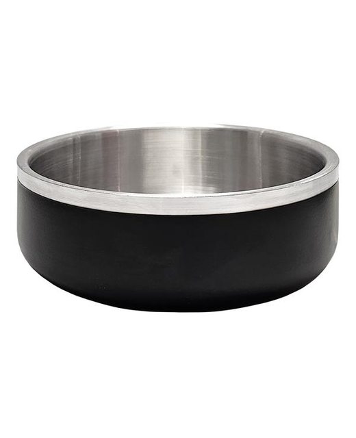 3Bears AntiSkid Double-Wall Bowl 2460ml 20cm Black