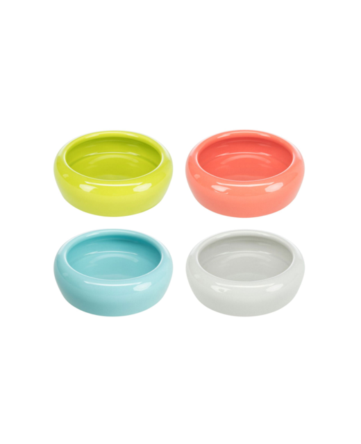 Ceramic Bowl with Rounded Rim 10cm 