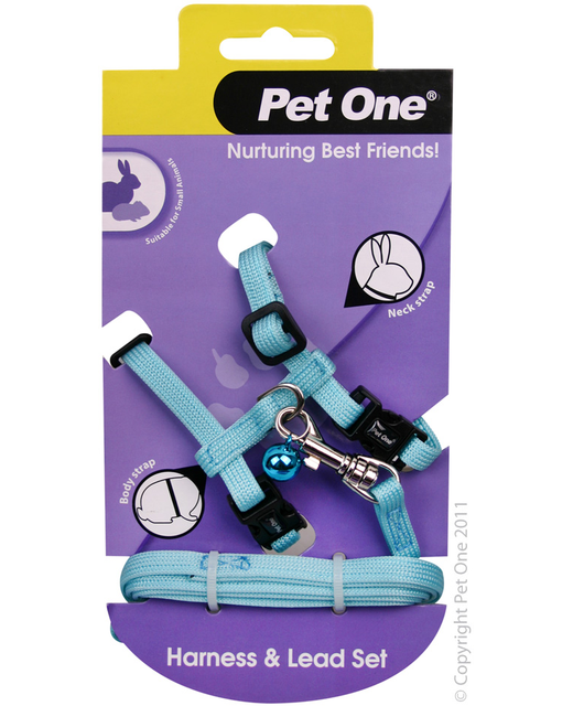 Pet One Leash & Harness - Small Animal 