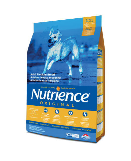 Nutrience Original Medium Breed Dog 18.1kg Chicken & Brown Rice