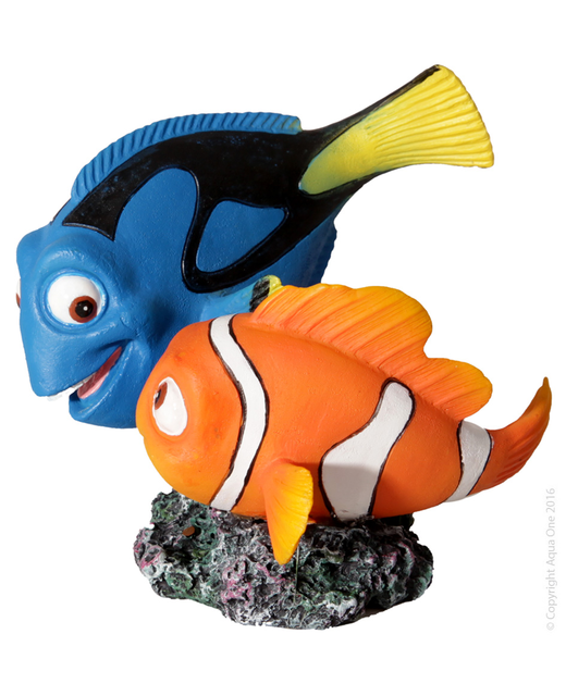 Aqua One Ornament - Blue Tang & Clownfish 