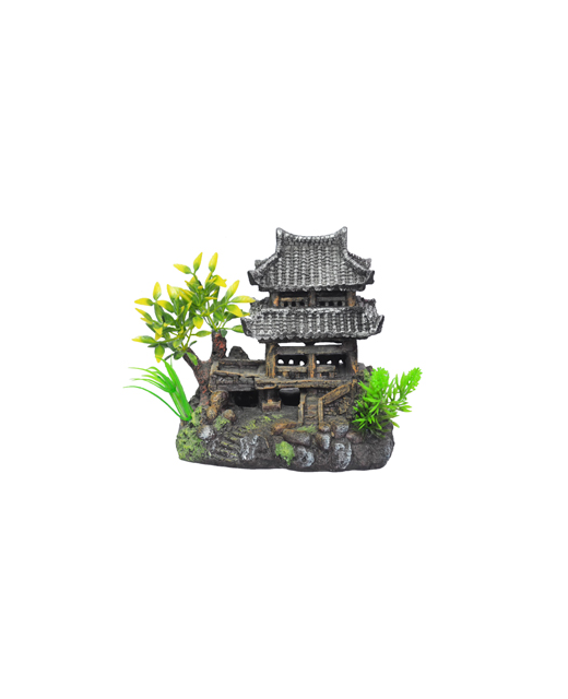AquaWorld Oriental House 15x10x16cm