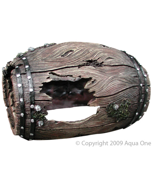 Aqua One Ornament - Barrel With Holes & Studs Large