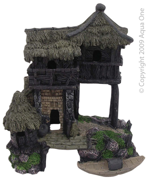 Aqua One Ornament - Thatched Hut