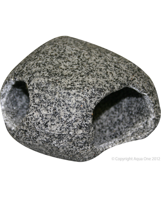 Aqua One Ornament - Cave Round (L) 12.5x12x8cm Granite