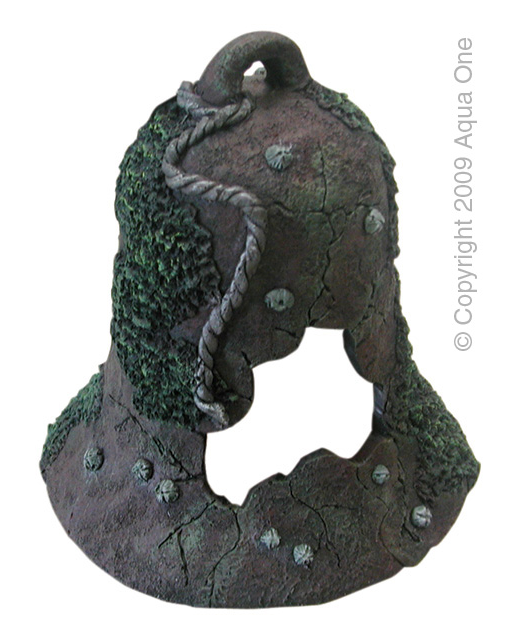 Aqua One Ornament - Ruined Bell Medium 20x18cm