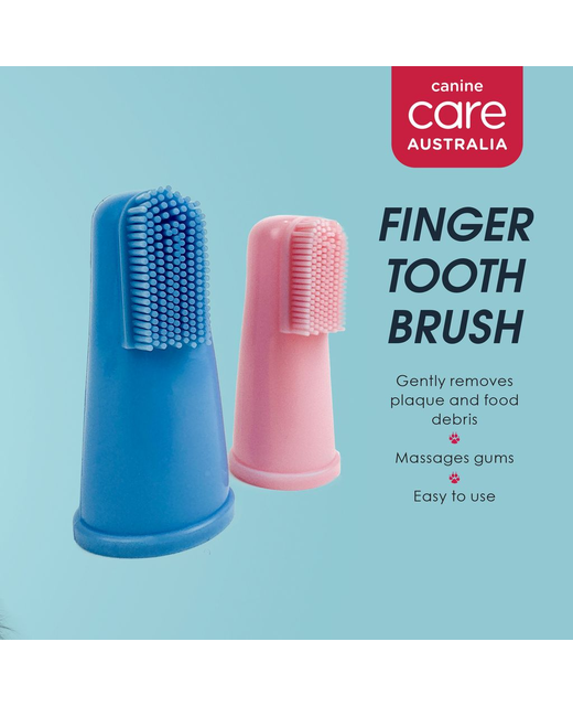 Canine Care Finger Tooth Brush 2pk
