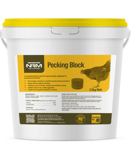 NRM Pecking Block 2.5kg 