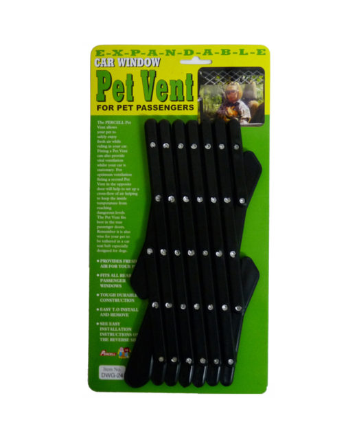 Percell  Large Plastic Expandable Car Window Vent Small