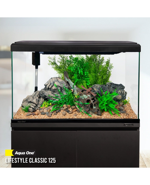 LifeStyle Classic 125 Tank & Stand Black 
