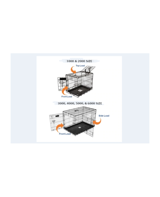 Pro Valu Crate 3000 75x48x55cm Black Dog & Puppy Travel Online