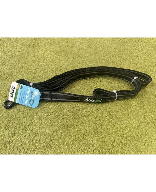 Doggo Black Reflective Lead 1.5m Medium
