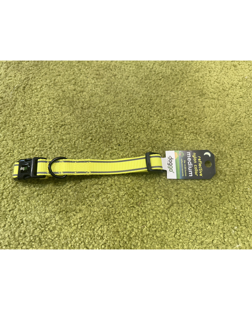 Doggo Neon Reflective Collar Medium 35-50cm 
