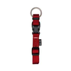 Zeus Adjustable Collar X-Large Deep Red 2.5cm x 42-65cm