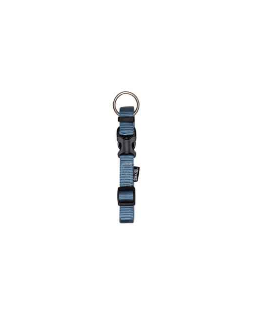 Zeus Adjustable Collar Med Denim Blue 1.5cm x 28-40cm