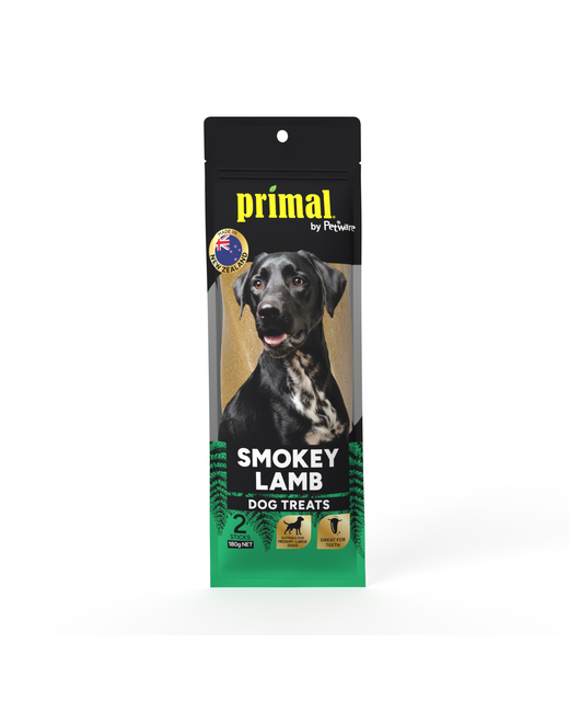 Primal Smokey Lamb Dog Treats 2pack 