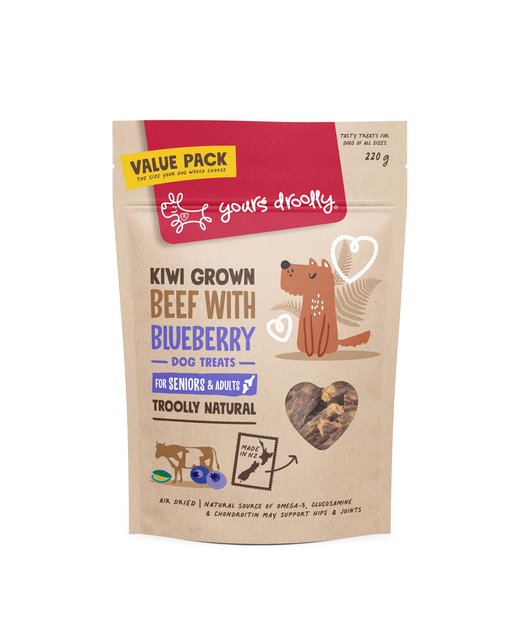Yours Droolly Beef with Blueberry 220g 