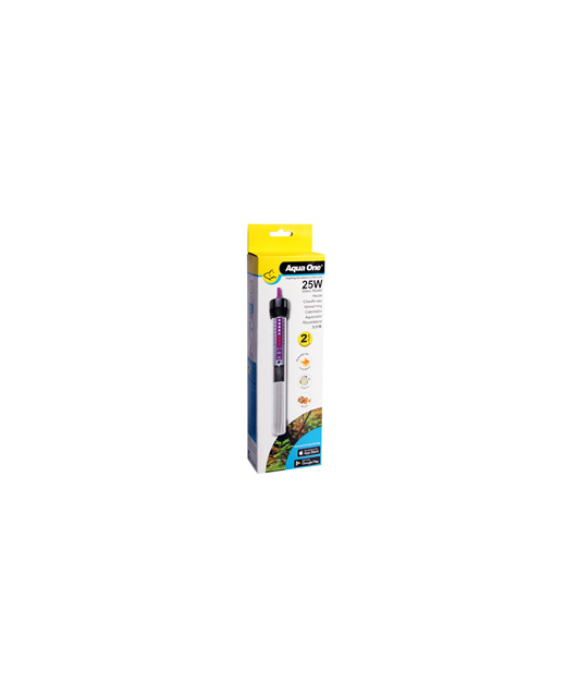 Aqua One 25W Glass Heater 18.5cm