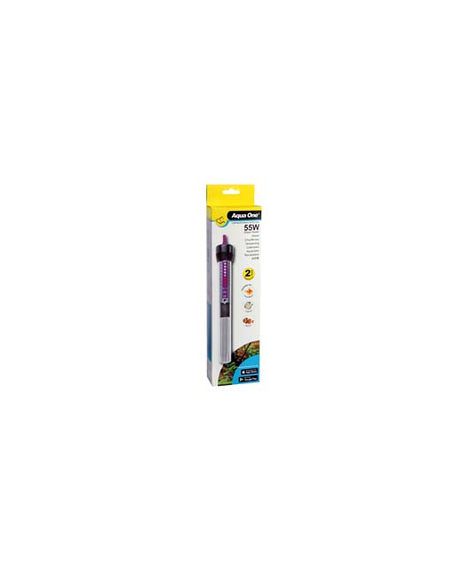 Aqua One 55W Glass Heater 20.5cm