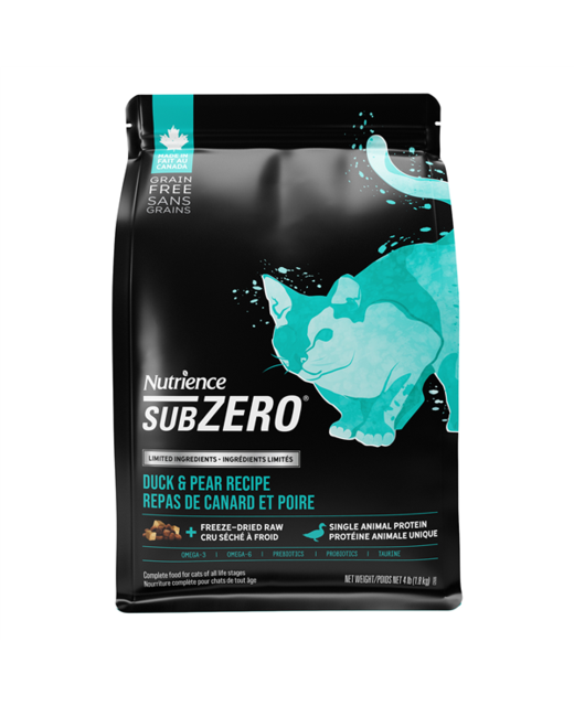 Nutrience Cat 1.8kg SubZero Duck & Pear1.8kg