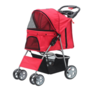 Pawise Pet Stroller Red