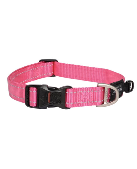 Rogz Collar Pink Medium 26-40cm 