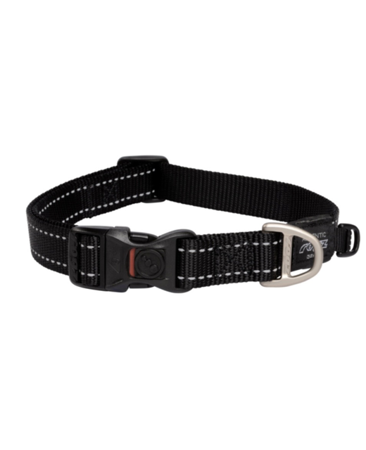 Rogz Collar Black Large 34-56cm 