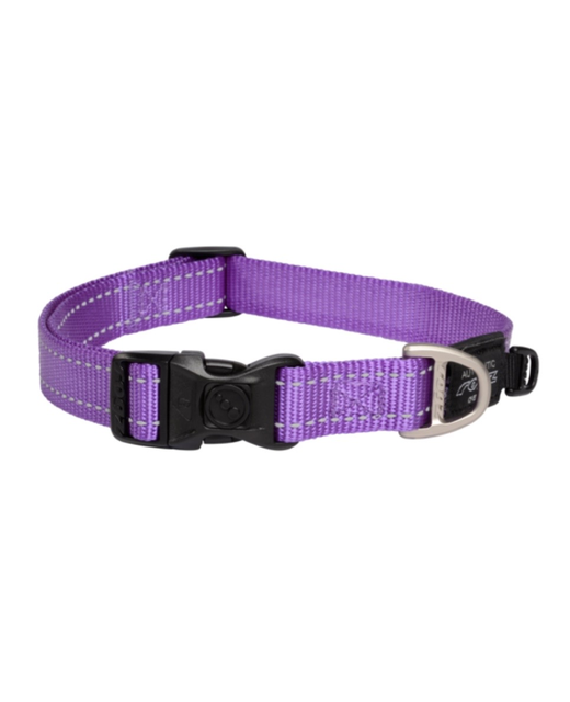 Rogz Collar Purple Large 34-56cm