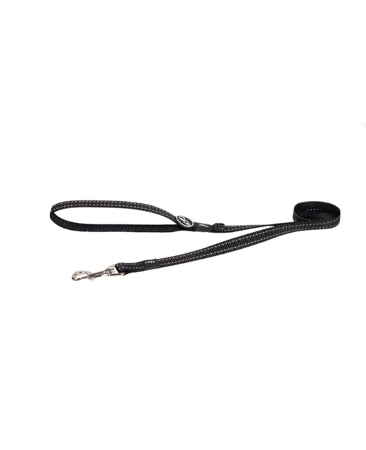Rogz Lead Black Medium 1.4m 
