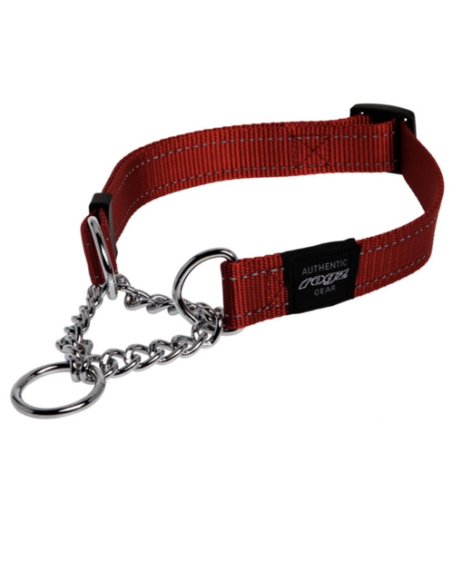 Rogz Obedience Collar Red Medium 31-45cm 