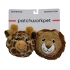 Patchwork Pets Pricklet Zoo Duo Giraffe & Lion 10cm 