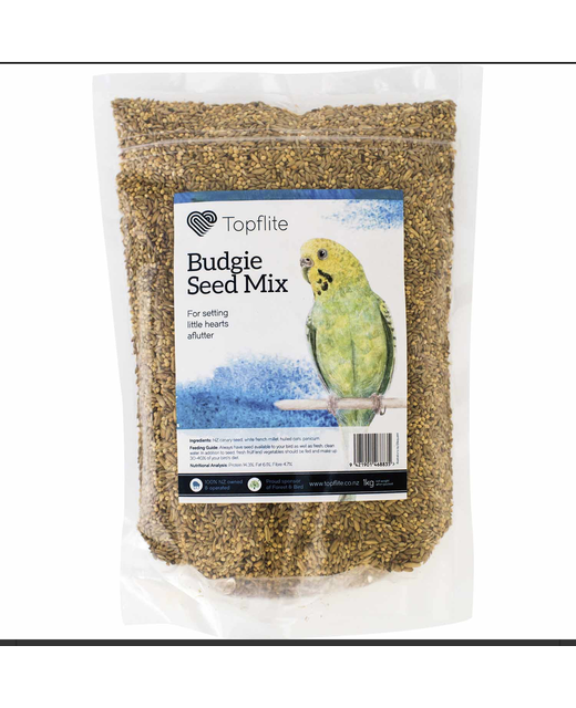 Topflite Budgie Seed 1kg