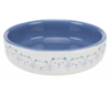 Trixie Cat Dish for Short-Nosed Breeds - Blue/white 15cm
