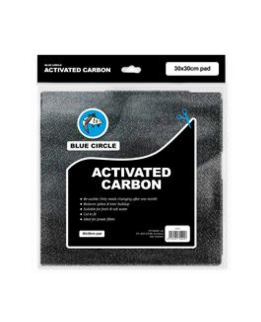 Blue Circle Filter Pad Activated Carbon 30x30x2cm