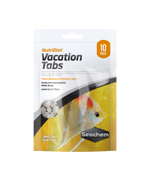 Seachem Nutridiet Vacation Tabs 10pk