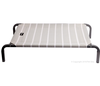 Pet One Leisure Raised Dog Bed Grey/White Small
