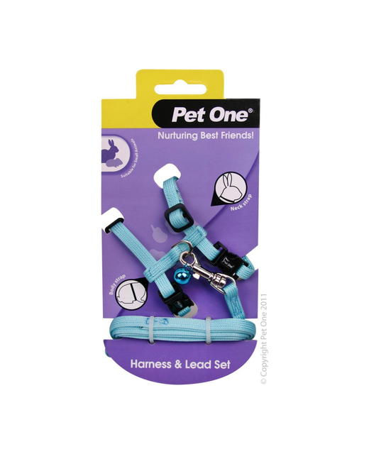 Pet One Leash & Harness - Small Animal Rabbit