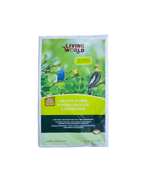 LW Gravel Paper Rectangular 25 x 40cm 8pk