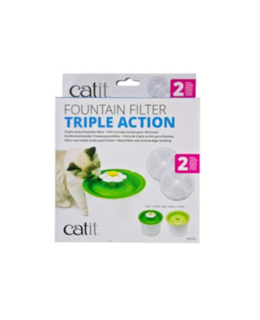 Cat It Flower Fountain Replacement Filter 2pack