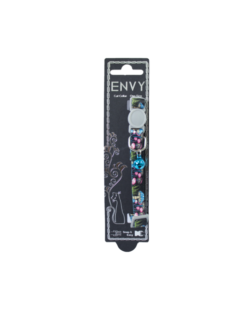 Envy Cat Collar Mushroom Blue