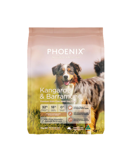 Phoenix - Kangaroo & Barramundi  13kg 