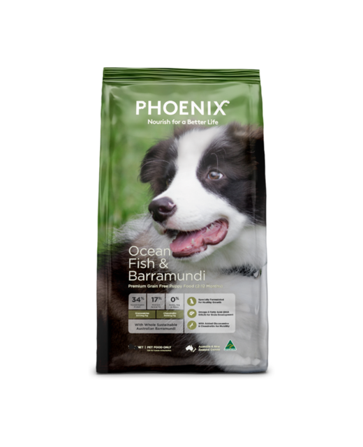 Phoenix -  Puppy S/M Breed Ocean Fish & Barramundi 3kg
