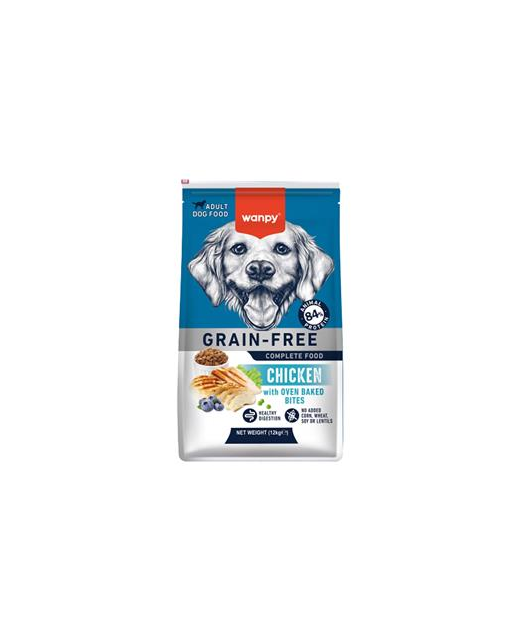 Wanpy Dog - Grain Free Chicken Recipe 12kg