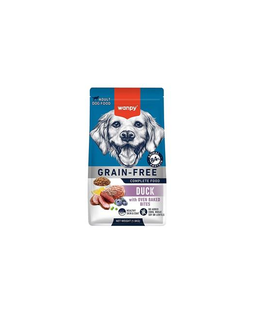 Wanpy Dog - Grain Free Duck Recipe 1.5kg