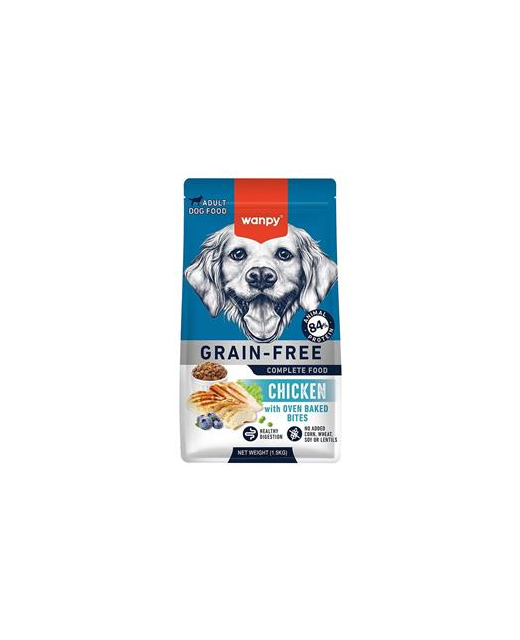 Wanpy Dog - Grain Free Chicken Recipe 1.5kg