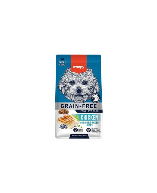 Wanpy Puppy - Grain Free Chicken Recipe 1.5kg