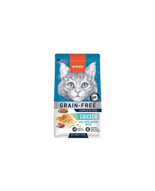 Wanpy Cat - Grain Free Chicken Recipe 1.5kg