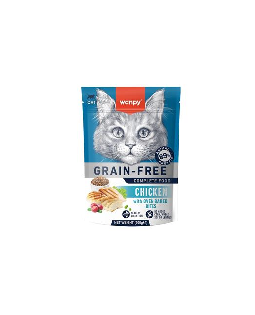 Wanpy Cat - Grain Free Chicken Recipe 500g
