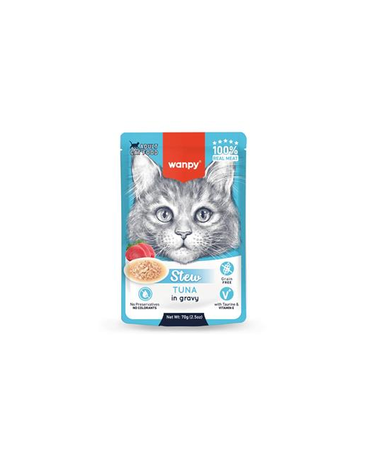Wanpy Cat - Tuna Stew Pouch 70g (10pk)