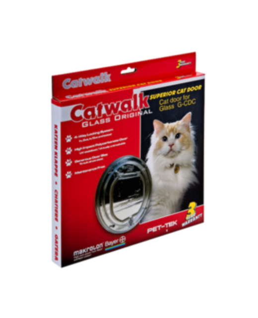 Catwalk Glass Door - Clear Frame